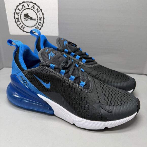 Nike Men’s Black/Blue AIR MAX 270 AH8050 028 Size 9.5 NEW main image 12